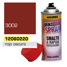 Spray Pintura Rojo Oscuro Carmin 400 ml