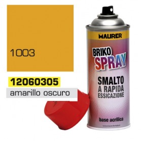 Spray Peinture Jaune Foncé Signal 400 ml
