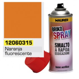 Spray Peinture Orange Fluorescente 400 ml