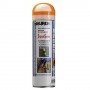 Spray Peinture Traceur Orange Fluorecent 500 ml