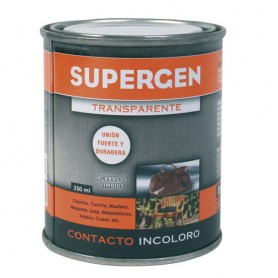 Pegamento Supergen Incoloro  250 ml    