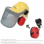 Recambio Protector Auditivo Para Casco Con Visera Protector Facial De Rejilla y Protector Auditivo Maurer Modelo 99790