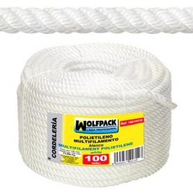 Cuerda Polipropileno Multifilamento Rollo 100 m  10 mm