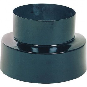 Reducción Estufa Vitrificado Color Negro de 120 a 100 mm