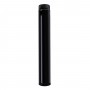 Wolfpack Tubo de Estufa Acero Vitrificado Negro Ø 150 mm  Ideal Estufas de Leña Chimenea Alta resistencia Color Negro