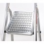 Oryx Escalera Aluminio 4 Peldaños Plegable Uso doméstico Antideslizante Ligera y Resistente