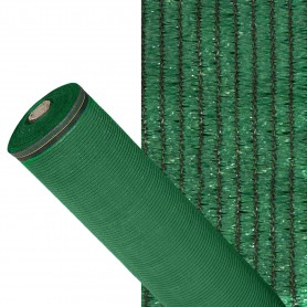 Malla Sombreo 90 Rollo 15 x 50 metros Reduce Radiación Protección Jardín y Terraza Regula Temperatura Color Verde