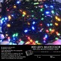 Luces Navidad A Pilas 300 Leds Multicolor InteriorExterior IP44
