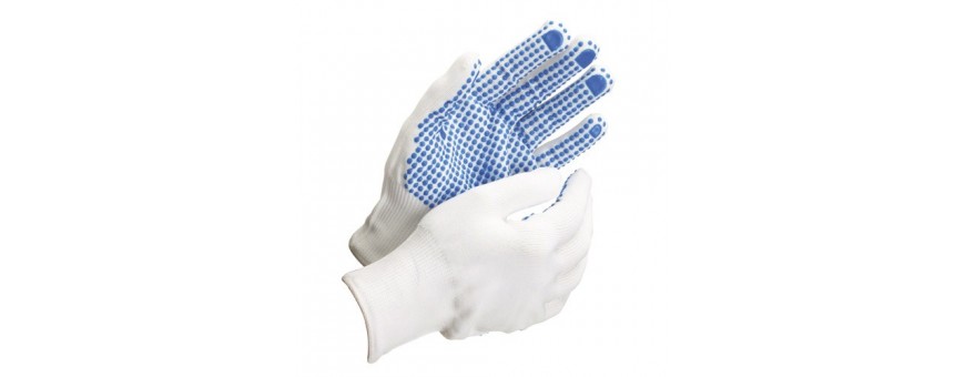 guantes de nylon